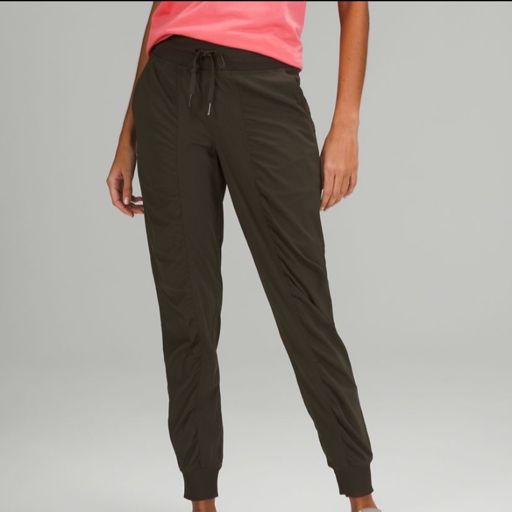 Olive green dance studio jogger